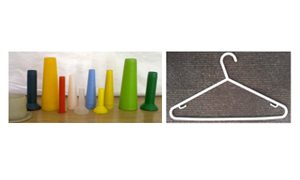 Thread cones and garment accessories